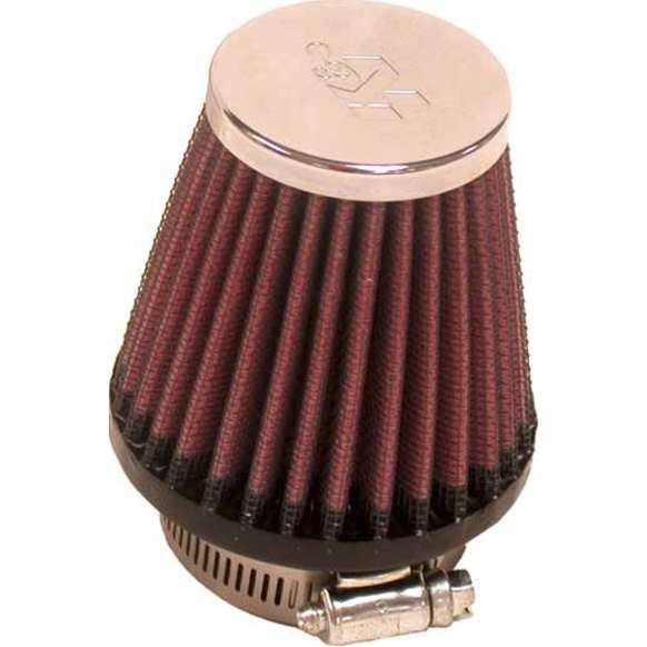 RC-1090 Universal Air Filter - Red, Cotton Gauze, Washable, Universal, Sold Individually