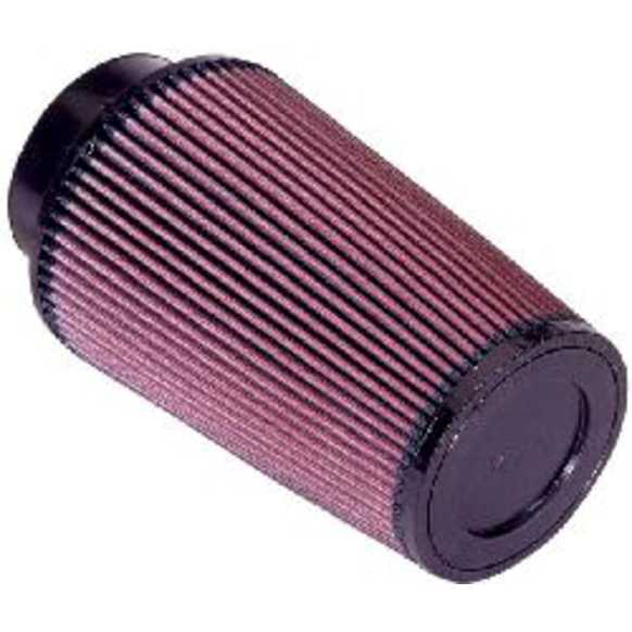 RE-0870 Universal Air Filter - Red, Cotton Gauze, Washable, Universal, Sold Individually