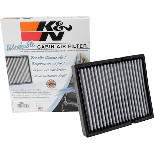 K&N Premium Cabin Air Filter - Lifetime, Washable - VF2054