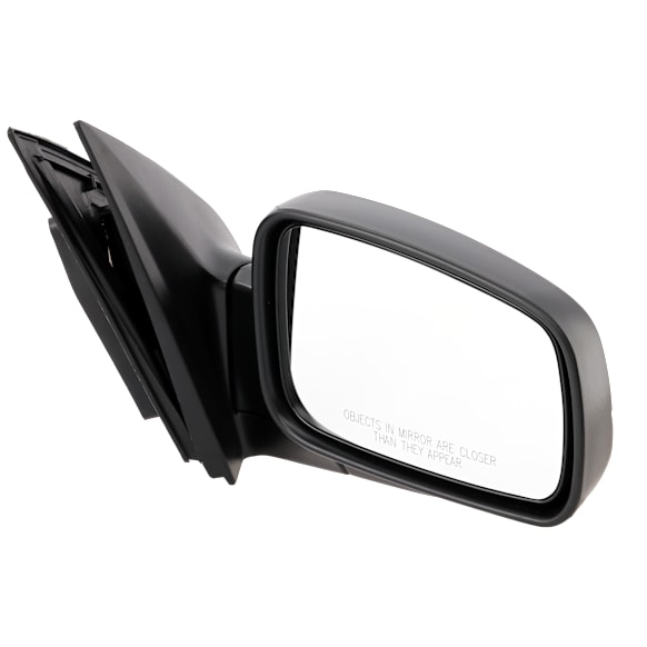 Passenger Side Mirror, Power Adjust, Heated, Manual Folding, Textured Black, No Signal Light, No Memory, No Puddle Light, No Auto-Dimming, No Blind Spot Feature