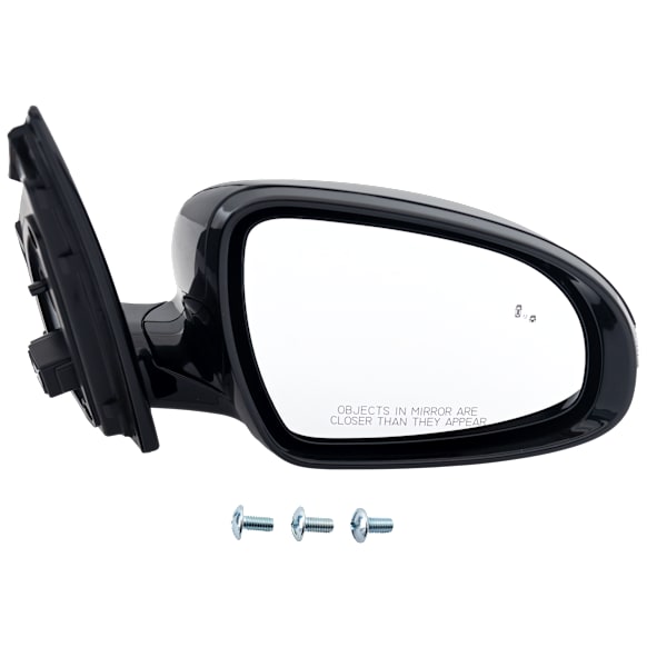 2020-2022 Kia Sportage - Passenger Side Mirror, Power Adjust, Heated, Power Folding, Paintable, In-housing Signal Light, No Memory, No Puddle Light, No Auto-Dimming, With Blind Spot Detection in Glass