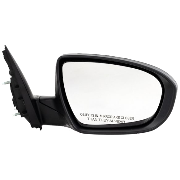 2011 Kia Optima - Passenger Side Mirror, Korea Built Vehicle, Power Adjust, Non-Heated, Paintable, Manual Folding, In-housing Signal Light, No Blind Spot Feature, No Memory, No Puddle Light, No Auto-Dimming