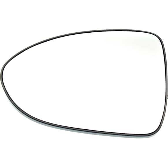 2016 Kia Rio - Mirror Glass Driver Side, Heated, No Blind Spot Feature, No Signal Light