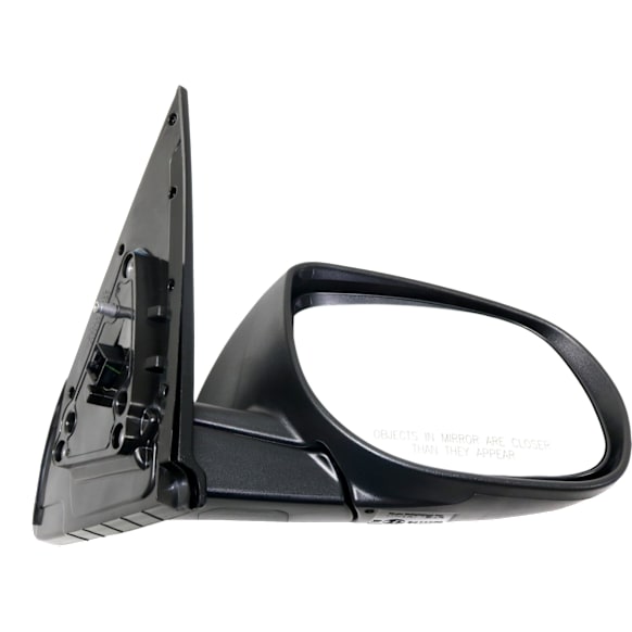 Passenger Side Mirror, Power, Manual Folding, Heated, Paintable, In-housing Signal Light, No Memory, No Puddle Light, No Auto-Dimming, No Blind Spot Feature