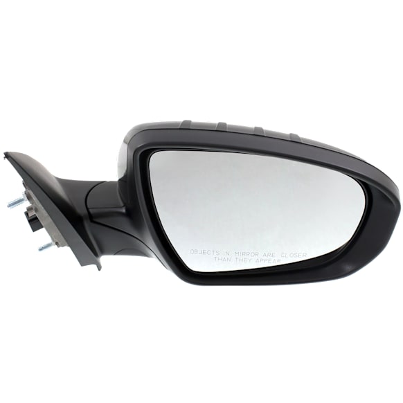 2014-2015 Kia Optima - Passenger Side Mirror, Power Adjust, Heated, Manual Folding, Paintable, In-housing Signal Light, No Memory, No Puddle Light, No Auto-Dimming, No Blind Spot Feature