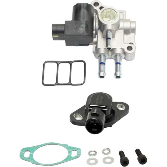 2-Piece Kit Throttle Position Sensor, Includes (1) Idle Control Valve and (1) Throttle Position Sensor