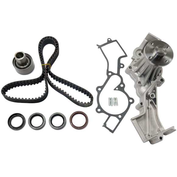 2002 Nissan Xterra - 2-Piece Kit Timing Belt Kit, Interference Engine, Water Pump Included, 3.3L 6Cyl,  Includes (1) Timing Belt Kit and (1) Water Pump