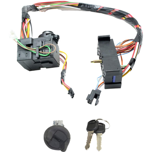 2000 Chevrolet K3500 - 2-Piece Kit Ignition Switch, Automatic Transmission,  Includes (1) Ignition Lock Cylinder and (1) Ignition Switch