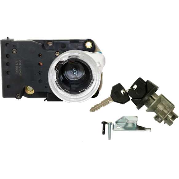1993 Dodge B250 - 2-Piece Kit Ignition Switch,  Includes (1) Ignition Lock Cylinder and (1) Ignition Switch