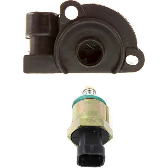 1991 Chevrolet Astro - 2-Piece Kit Throttle Position Sensor, Eng. VIN: Z,  Includes (1) Idle Control Valve and (1) Throttle Position Sensor