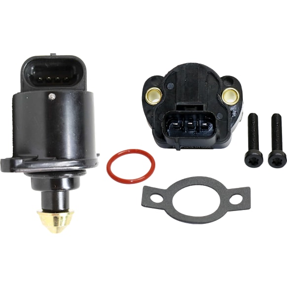 2-Piece Kit Throttle Position Sensor, Includes (1) Idle Control Valve and (1) Throttle Position Sensor