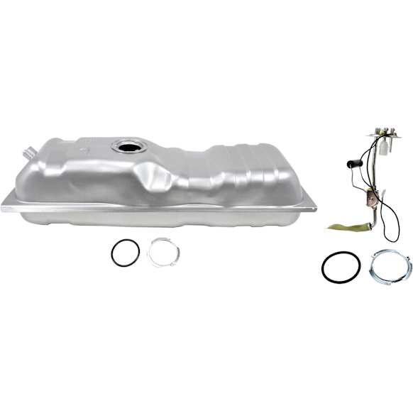 1984 GMC C3500 Base - 2-Piece Kit Fuel Tank,  16 Gallon, 42-7/8 x 14-1/8 x 11, Lock Ring Kit Included, 16 gallons / 61 liters, GAS,  Includes (1) Fuel Sending Unit and (1) Fuel Tank