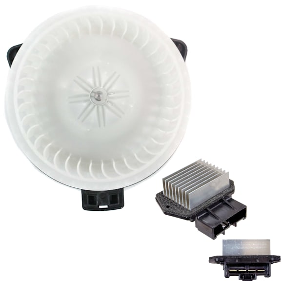 2005 Toyota Prius - 2-Piece Kit Blower Motor,  Includes (1) Blower Motor and (1) Blower Motor Resistor