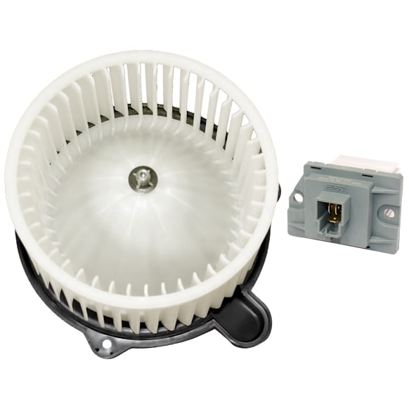 2011 Hyundai Accent - 2-Piece Kit Blower Motor,  Includes (1) Blower Motor and (1) Blower Motor Resistor