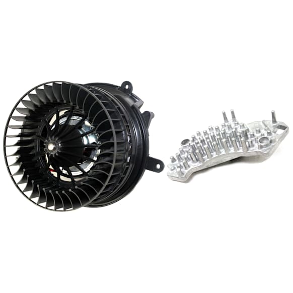 2001 Mercedes Benz CLK320 - 2-Piece Kit Blower Motor,  Includes (1) Blower Motor and (1) Blower Motor Resistor