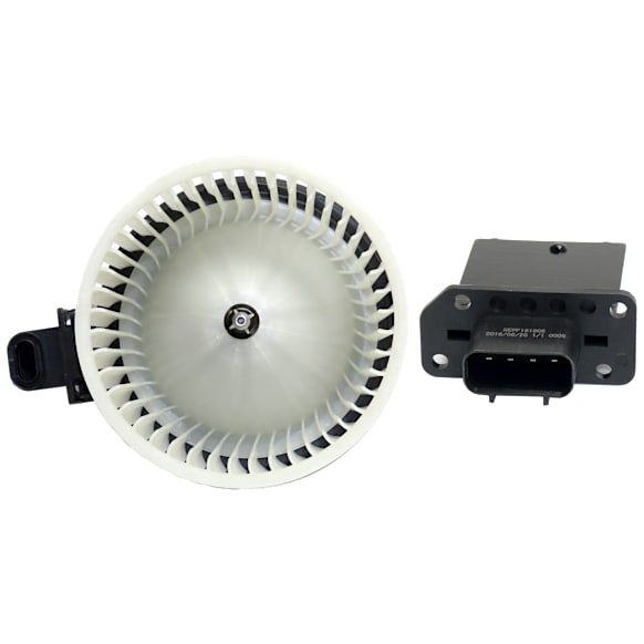 2012 Ford Escape - 2-Piece Kit Blower Motor, Without Auto. Temp Control,  Includes (1) Blower Motor and (1) Blower Motor Resistor