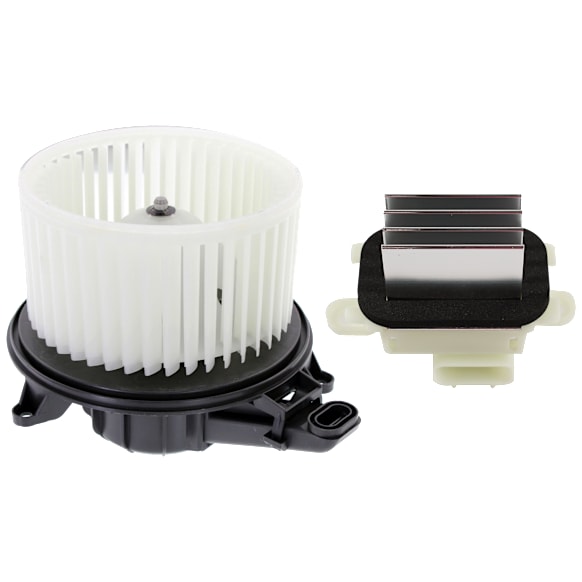 2013 Ford F-150 XLT - 2-Piece Kit Blower Motor, With Auto. Temp Control,  Includes (1) Blower Motor and (1) Blower Motor Resistor