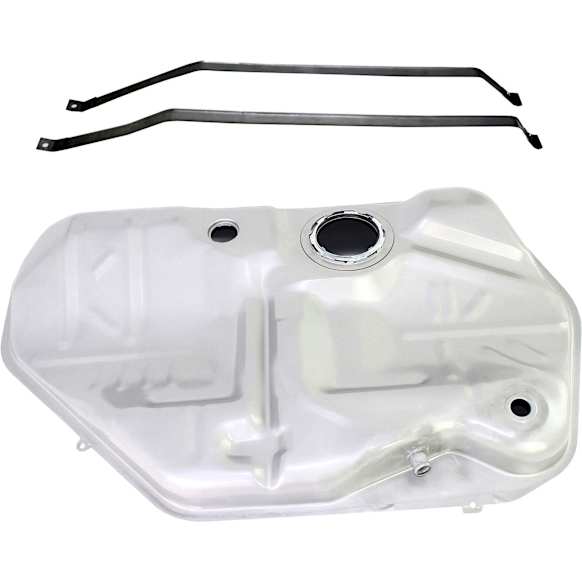 2004 Mercury Sable GS - 3-Piece Kit Fuel Tank, ID 1F12-AA, 26-1/2 x 44-1/2 x 9-1/2, Lock Ring Kit Included, 18 gallons / 68 liters, FLEX,  Includes (1) Fuel Tank and (2) Fuel Tank Strap