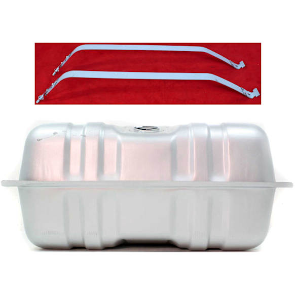 1988 Ford Bronco XLT - 3-Piece Kit Fuel Tank,  Small Gauge - 2, 31-7/8 x 22-1/4 x 15-3/4, Lock Ring Kit Included, 32 gallons / 121 liters, GAS,  Includes (1) Fuel Tank and (2) Fuel Tank Strap