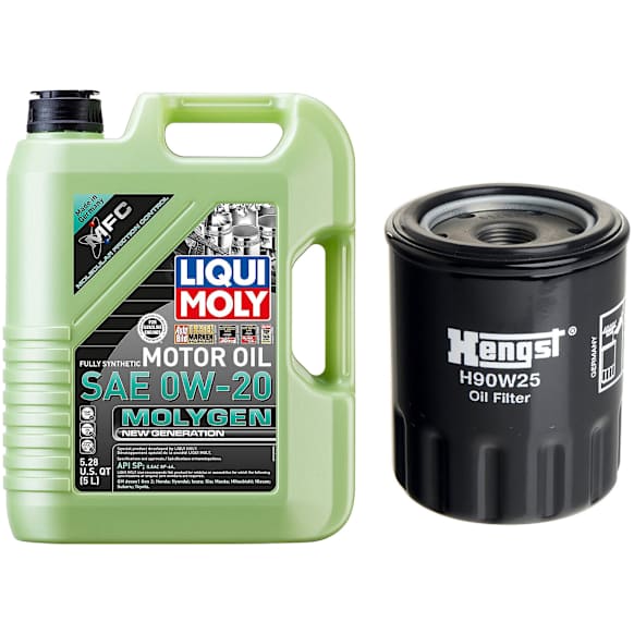 2016 Acura MDX - 2-Piece Kit Oil Filter, Spin-on, 3.5L 6Cyl  Includes (1) Oil Filter, (1) Motor Oil
