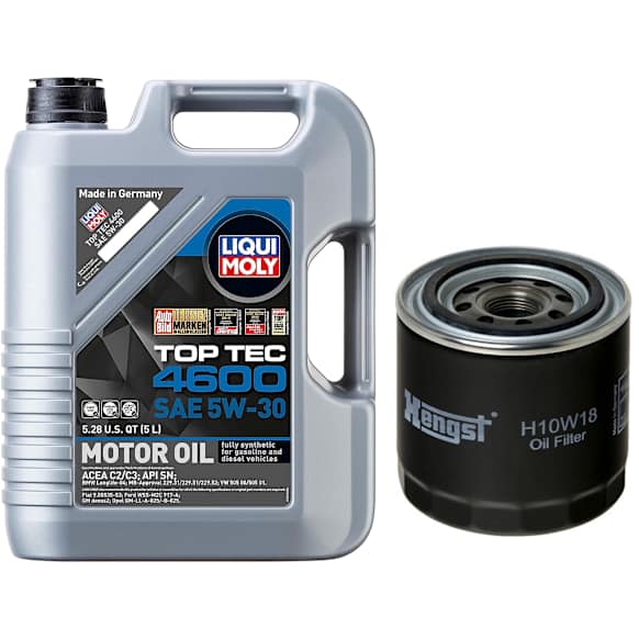 2002 Ford Explorer - 2-Piece Kit Oil Filter, Spin-on, 4.0L 6Cyl  Includes (1) Oil Filter, (1) Motor Oil