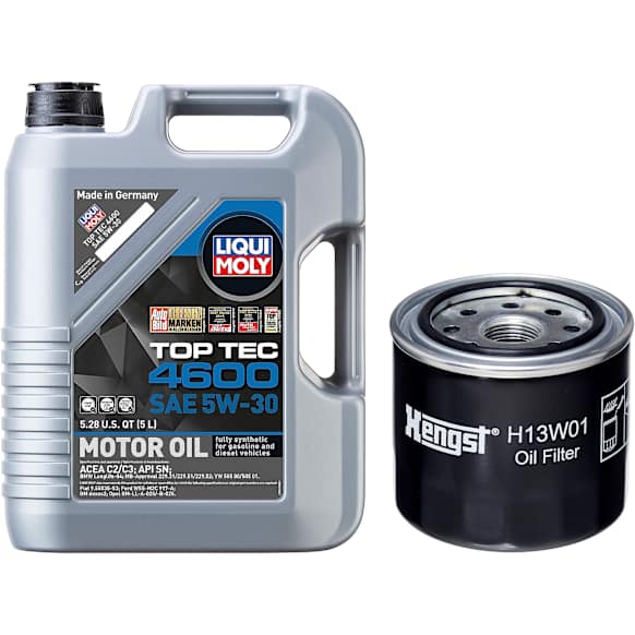 2002 Mitsubishi Lancer - 2-Piece Kit Oil Filter, Spin-on, Oe No. Md13666, 2.0L 4Cyl  Includes (1) Oil Filter, (1) Motor Oil
