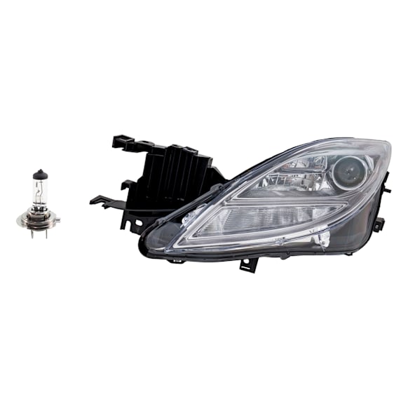 2-Piece Kit Driver Side Halogen Headlight, Includes (1) Headlight and (1) Headlight Bulb