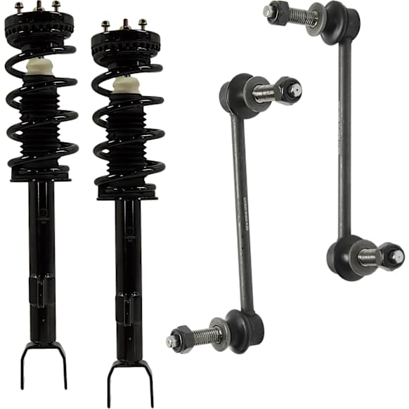 2020 Chrysler 300 - 4-Piece Kit Front, Driver and Passenger Side Suspension Kit,  Includes (2) Loaded Strut and (2) Sway Bar Link