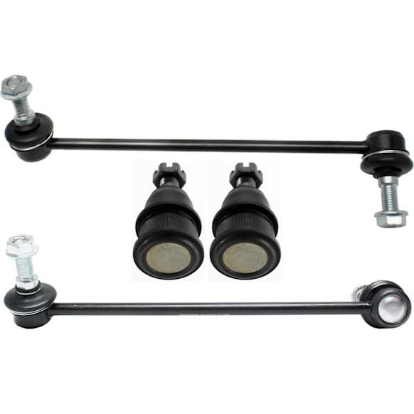 1999 Lincoln Continental - 4-Piece Kit Front, Driver and Passenger Side Suspension Kit,  Includes (2) Ball Joint and (2) Sway Bar Link
