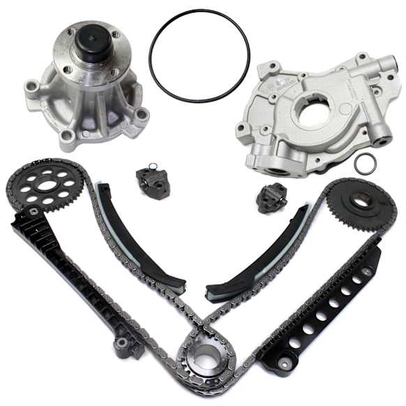 2004 Ford F-350 Super Duty - 3-Piece Kit Timing Chain Kit, With Cam Gear(S), 5.4L 8Cyl,  Includes (1) Oil Pump, (1) Timing Chain Kit, and (1) Water Pump