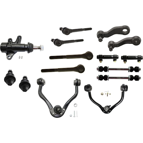 15-Piece Kit Front, Driver and Passenger Side, Upper Control Arm