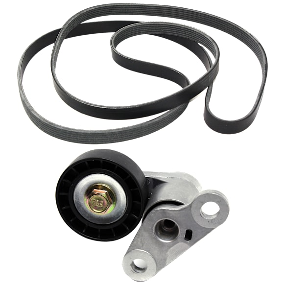 2001 GMC Sierra 1500 HD - 2-Piece Kit Accessory Belt Tensioner Kit, Air Conditioning, With 105 Amp Alt., 2-Piece Kit,  Includes (1) Accessory Belt Tensioner Kit and (1) Drive Belt