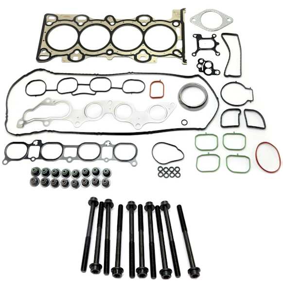 Cylinder Head Gasket with Cylinder Head Bolts, 4 Cyl., 2.0L/2.3L Engine, DOHC, 16 Valves, Code MZR