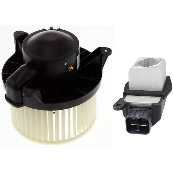2006 Lincoln Town Car Signature - 2-Piece Kit Blower Motor,  Includes (1) Blower Motor and (1) Blower Motor Resistor