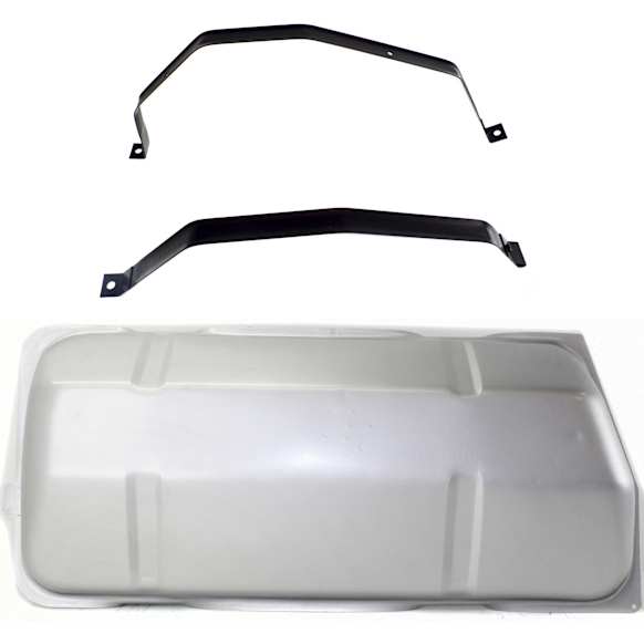 1998 Ford Mustang - 3-Piece Kit Fuel Tank, 15 gallons / 57 liters, GAS,  Includes (1) Fuel Tank and (2) Fuel Tank Strap