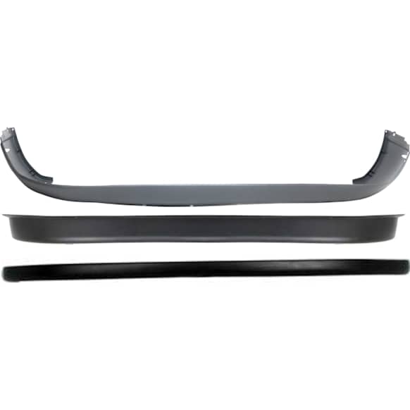 1998 Dodge Ram 2500 Base - 3-Piece Kit Front, Upper and Lower Upper - Textured, Lower - Unprimed Bumper Cover, For Models Without Sport Package,  Includes (2) Bumper Cover and (1) Valance