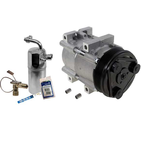 2-Piece Kit A/C Compressor Kit, includes A/C Compressor and A/C Service Kit