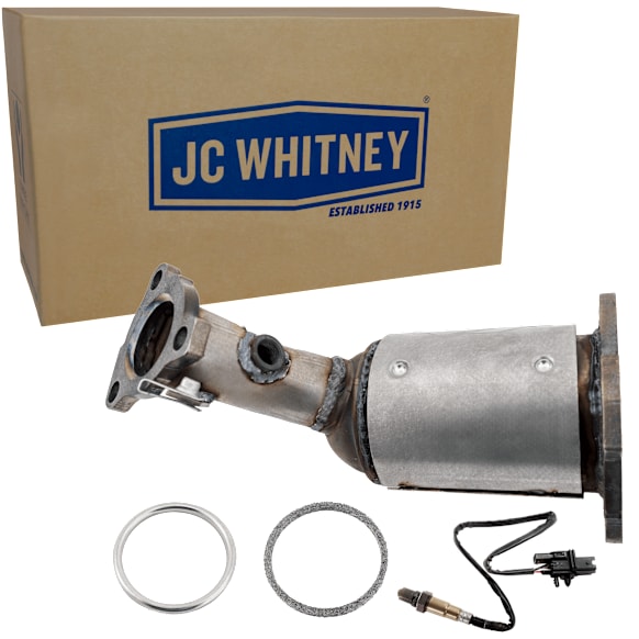 2004 Nissan Altima - 2-Piece Kit Front, Driver Side Catalytic Converter, 3.5L 6Cyl, Federal EPA Standard, 46-State Legal (Cannot ship to CA, CO, NY or ME), 4-Speed, Automatic Transaxle, 1 O2 Port, Naturally Aspirated,  Includes (1) Catalytic Converter and (1) Ox