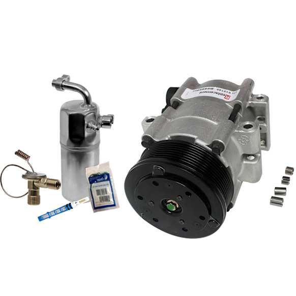 2-Piece Kit A/C Compressor Kit, includes A/C Compressor and A/C Service Kit