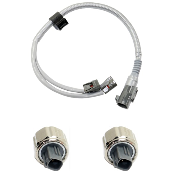 3-Piece Kit Knock Sensor Harness, Includes (2) Knock Sensor and (1) Knock Sensor Harness