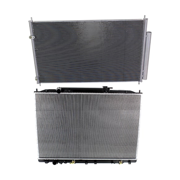 2012 Acura MDX - 2-Piece Kit A/C Condenser, 3.7L 6Cyl,  Includes (1) A/C Condenser and (1) Radiator