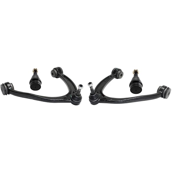 4-Piece Kit Front, Driver and Passenger Side, Upper Control Arm Kit, Includes (2) Ball Joint and (2) Control Arm