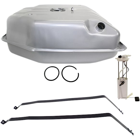 1999 GMC C1500 Suburban SLE - 4-Piece Kit Fuel Tank, 29-3/4 x 33-1/2 x 13-1/8, Lock Ring Kit Included, 42 gallons / 159 liters, GAS,  Includes (1) Fuel Pump, (1) Fuel Tank, and (1) Fuel Tank Strap