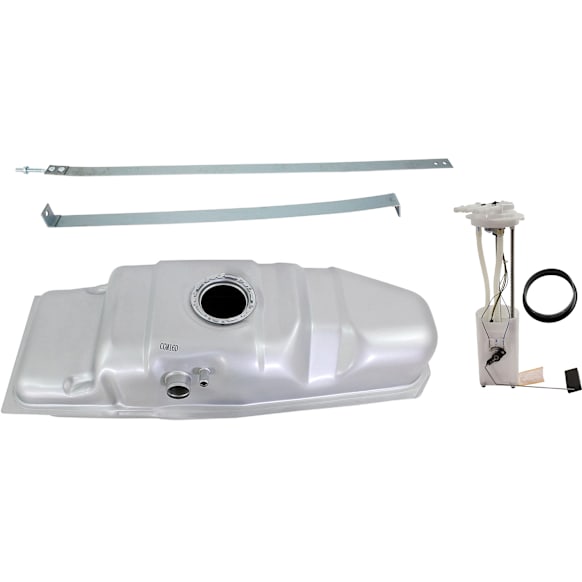 2000 Chevrolet S10 - 4-Piece Kit Fuel Tank, 2-Door, 18.5 gallons / 70 liters, FLEX,  Includes (1) Fuel Pump, (1) Fuel Tank, and (1) Fuel Tank Strap