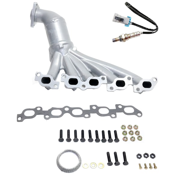2-Piece Kit Catalytic Converter, Federal EPA Standard, 46-State Legal (Cannot ship to CA, CO, NY or ME), includes (1) Catalytic Converter and (1) Oxygen Sensor