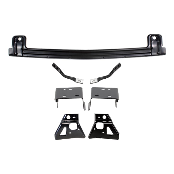 7-Piece Kit Front Bumper Reinforcement, Steel, Includes (6) Bumper Bracket and (1) Bumper Reinforcement