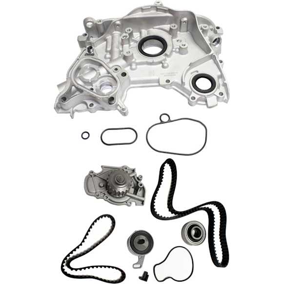 2002 Honda Accord Value Package - 2-Piece Kit Timing Belt Kit, enginedesignationname : F23A1, SOHC, VTEC, valvesperengine :16, Water Pump Included, 2.3L 4Cyl,  Includes (1) Oil Pump and (1) Timing Belt Kit