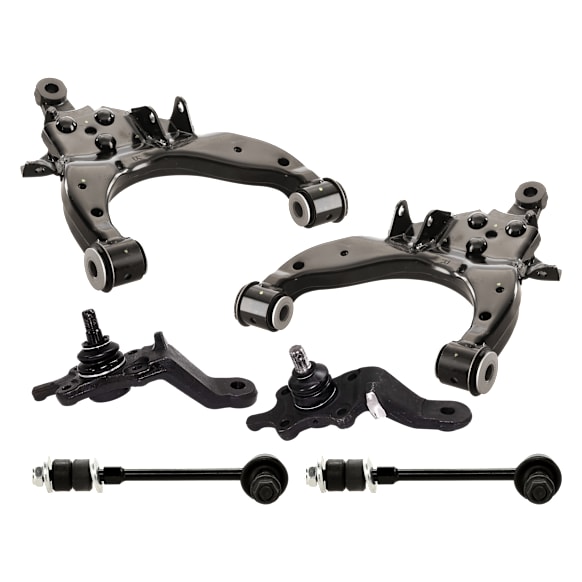 2002 Toyota 4Runner SR5 - 6-Piece Kit Control Arm, 4WD,  Includes (2) Ball Joint, (2) Control Arm, and (2) Sway Bar Link