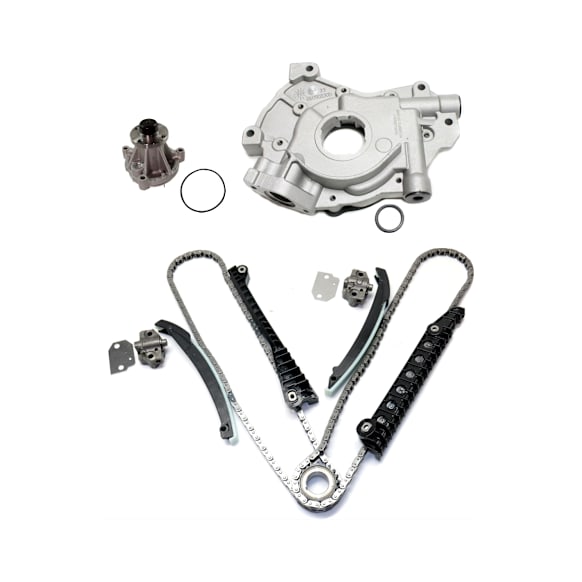 2000 Ford F-350 Super Duty - 3-Piece Kit Timing Chain Kit, 5.4L 8Cyl,  Includes (1) Oil Pump, (1) Timing Chain Kit, and (1) Water Pump