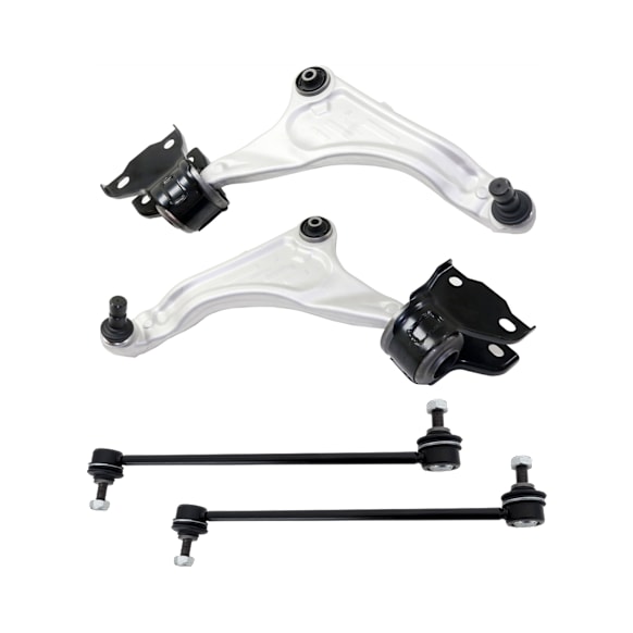 2016 Land Rover Range Rover Evoque - 4-Piece Kit Control Arm, AWD,  Includes (2) Control Arm and (2) Sway Bar Link